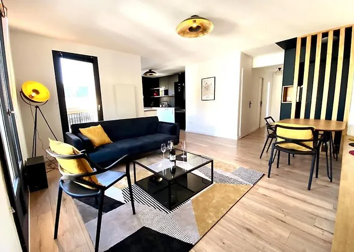 Centre Des Congres - Balcon - Facultes - Parking Apartamento *